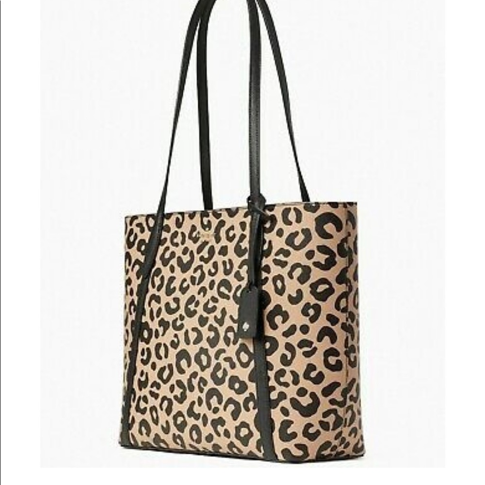 Kate Spade Cara Leopard Tote Cheetah